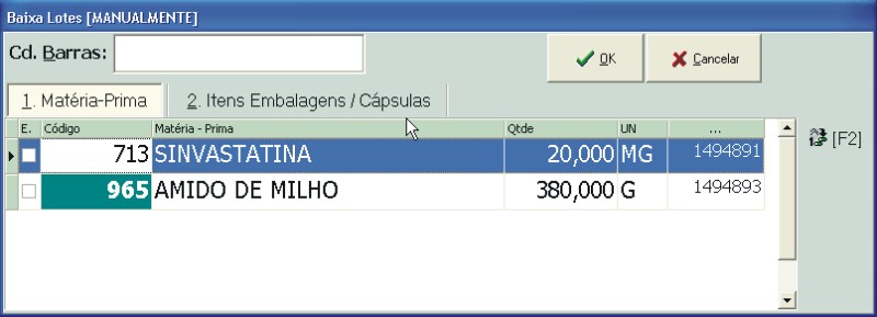BaixaLoteManualmente