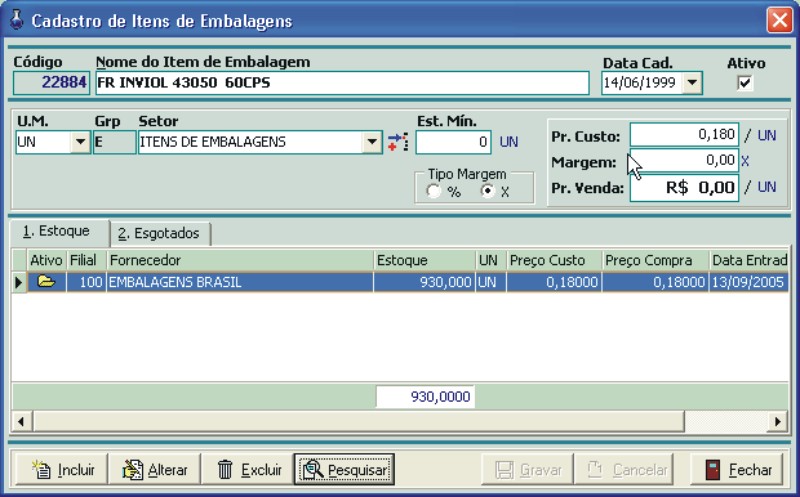 CadItensEmbalagens