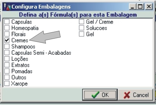 ConfiguraEmbalagem
