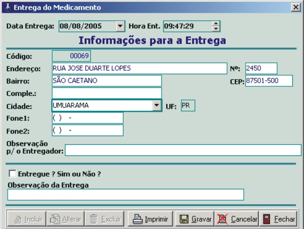 TelaEntragaMedi